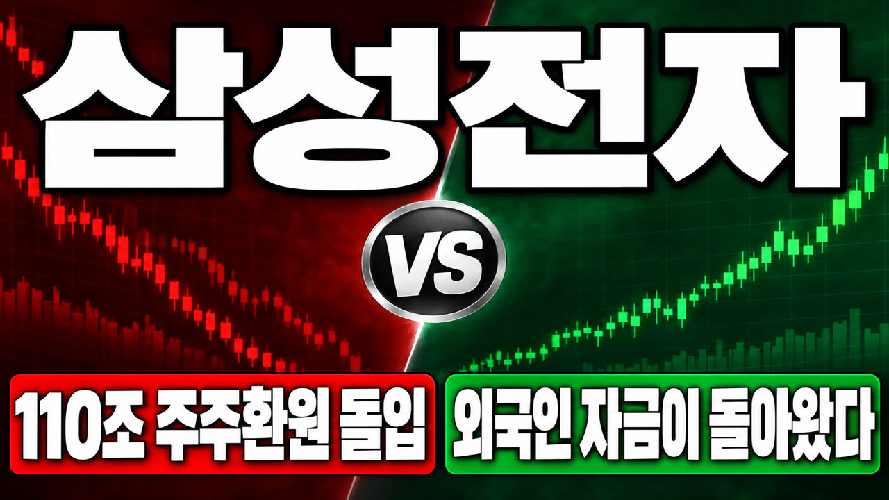 썸네일 내장 디자인 견본 — 대비 분할형